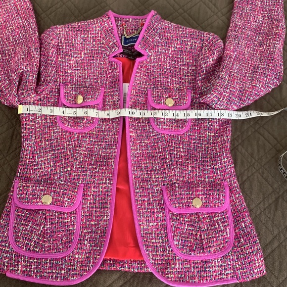 J Crew NWT Autumn Tweed Fitted Jacket/Blazer size 8 - Picture 15 of 17
